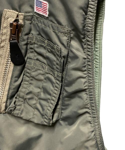 OUTDOOR PRODUCTS（アウトドア プロダクツ）OUTDOOR PRODUCTS (アウトドア プロダクツ) ULT MA-1ベスト オリーブ サイズ:FREE 未使用品の古着・服飾アイテム