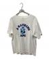 A BATHING APE（アベイシングエイプ）の古着「Tシャツ」｜ホワイト