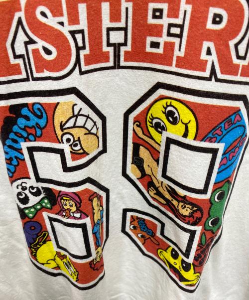 Hysteric Glamour（ヒステリックグラマー）Hysteric Glamour (ヒステリックグラマー) 69Vネック オーバーサイズTシャツ ホワイト サイズ:Mの古着・服飾アイテム