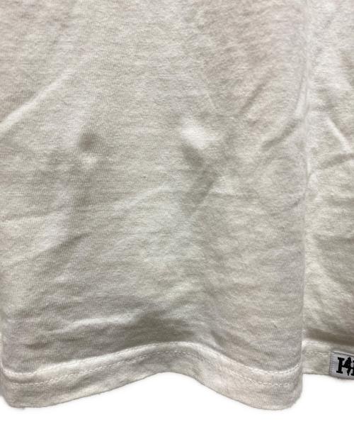 Hysteric Glamour（ヒステリックグラマー）Hysteric Glamour (ヒステリックグラマー) 69Vネック オーバーサイズTシャツ ホワイト サイズ:Mの古着・服飾アイテム