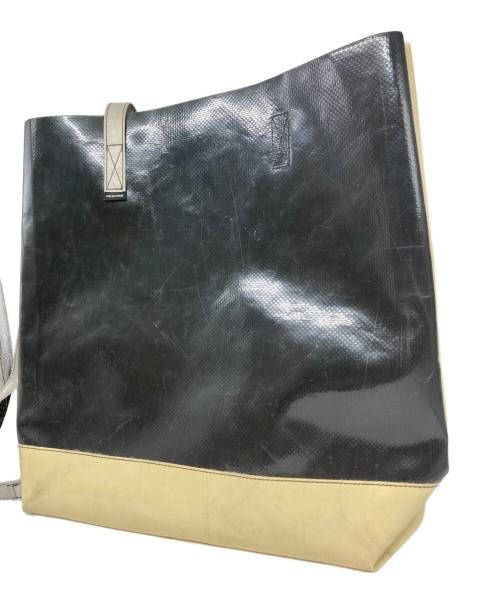 FREITAG（フライターグ）FREITAG  (フライターグ) MAURICE  2WAYバッグ ブラック×アイボリーの古着・服飾アイテム