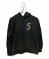 SUPREME（シュプリーム）の古着「S Logo Hooded Sweatshirt SWAROVSKI」｜ブラック