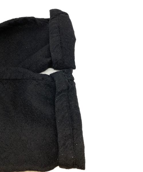 COMME des GARCONS HOMME（コムデギャルソン オム）COMME des GARCONS HOMME (コムデギャルソン オム) ウール縮絨カーゴパンツ ブラック サイズ:Lの古着・服飾アイテム