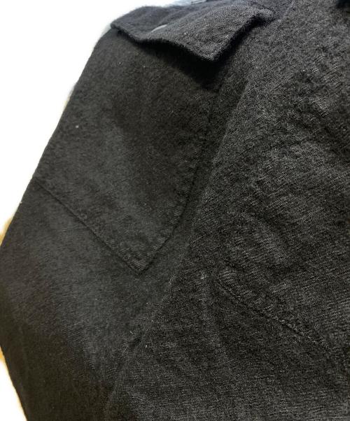 COMME des GARCONS HOMME（コムデギャルソン オム）COMME des GARCONS HOMME (コムデギャルソン オム) ウール縮絨カーゴパンツ ブラック サイズ:Lの古着・服飾アイテム