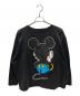 MICKEY&CO (ミッキーアンドコウ) 90's 青パンお座りミッキースウェット ブラック サイズ:サイズ詳細参照：12000円