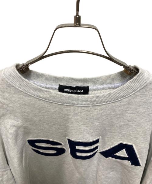 WIND AND SEA（ウィンダンシー）WIND AND SEA (ウィンダンシー) スウェット グレー サイズ:Ｍの古着・服飾アイテム