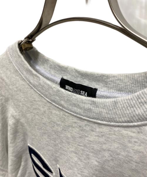 WIND AND SEA（ウィンダンシー）WIND AND SEA (ウィンダンシー) スウェット グレー サイズ:Ｍの古着・服飾アイテム