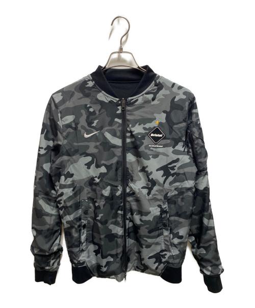 NIKE（ナイキ）NIKE (ナイキ) F.C.R.B. (エフシーレアルブリストル) WARM UP JACKET ブラック サイズ:Sの古着・服飾アイテム