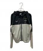 NIKE×F.C.R.B.ナイキ×エフシーレアルブリストル）の古着「DRI-FIT KNIT FZ HOODY」｜ブラック×グレー
