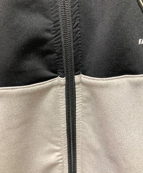 NIKE（ナイキ）NIKE (ナイキ) F.C.R.B. (エフシーレアルブリストル) DRI-FIT KNIT FZ HOODY ブラック×グレー サイズ:Sの古着・服飾アイテム