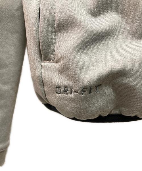 NIKE（ナイキ）NIKE (ナイキ) F.C.R.B. (エフシーレアルブリストル) DRI-FIT KNIT FZ HOODY ブラック×グレー サイズ:Sの古着・服飾アイテム