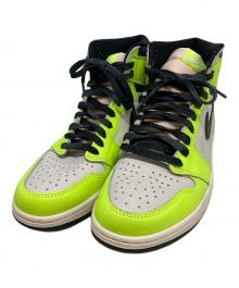 NIKE（ナイキ）の古着「Air Jordan 1 High OG "Volt/Visionaire"」｜イエロー