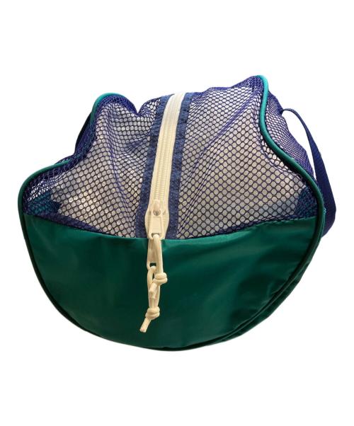 WIND AND SEA（ウィンダンシー）WIND AND SEA (ウィンダンシー) MESH BAG ブルーの古着・服飾アイテム