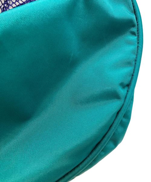 WIND AND SEA（ウィンダンシー）WIND AND SEA (ウィンダンシー) MESH BAG ブルーの古着・服飾アイテム