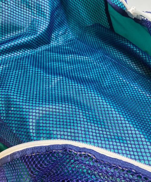 WIND AND SEA（ウィンダンシー）WIND AND SEA (ウィンダンシー) MESH BAG ブルーの古着・服飾アイテム
