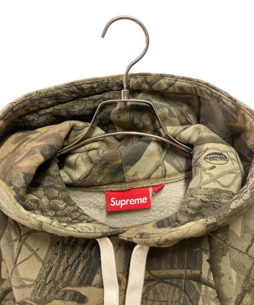 SUPREME（シュプリーム）SUPREME (シュプリーム) Small Box Drawcord Hooded Sweatshirt オリーブ サイズ:Mの古着・服飾アイテム