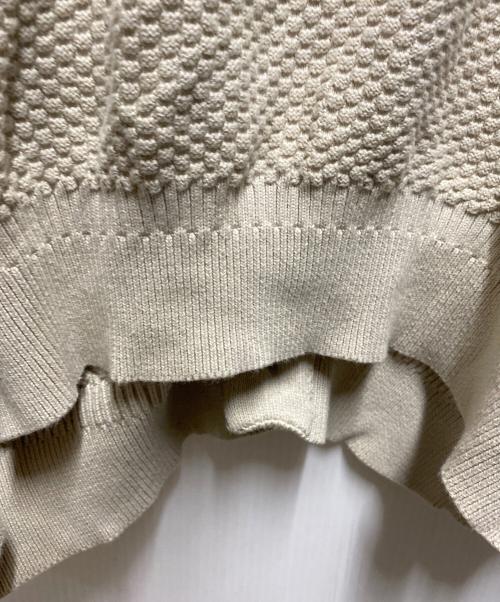 yashiki（ヤシキ）yashiki (ヤシキ) Hoshikuzu Collar Cardigan アイボリー サイズ:Mの古着・服飾アイテム
