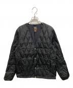 Schott×TAIONショット×タイオン）の古着「キルティングジャケット」｜ブラック