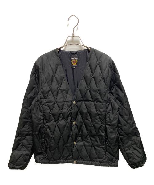 Schott（ショット）Schott (ショット) TAION (タイオン) キルティングジャケット ブラック サイズ:Ｍの古着・服飾アイテム