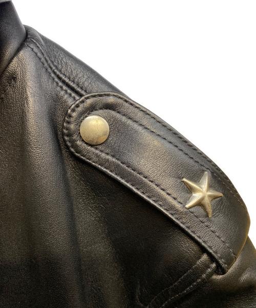 SCHOTT BROS.（ショットブロス）SCHOTT BROS. (ショットブロス) ROSIE ONE STAR RIDERS LEATHER JACKET 100th YEAR ブラック サイズ:38の古着・服飾アイテム