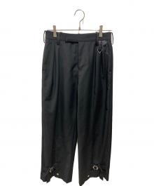 Tamme（タム）の古着「D WIDE SLACKS」｜ブラック