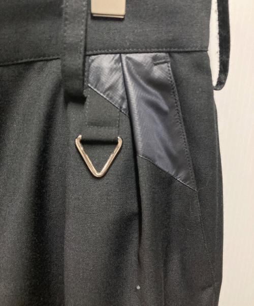 Tamme（タム）Tamme (タム) D WIDE SLACKS ブラック サイズ:1の古着・服飾アイテム