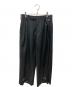 Tamme（タム）の古着「D WIDE SLACKS」｜ブラック