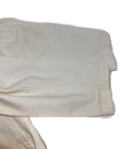 stussy（ステューシー）stussy (ステューシー) Cord Collar Canvas Chore ホワイト サイズ:Ｓの古着・服飾アイテム