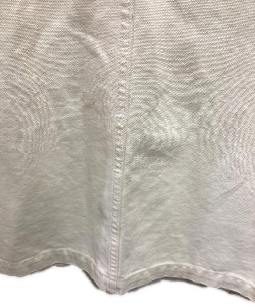 stussy（ステューシー）stussy (ステューシー) Cord Collar Canvas Chore ホワイト サイズ:Ｓの古着・服飾アイテム