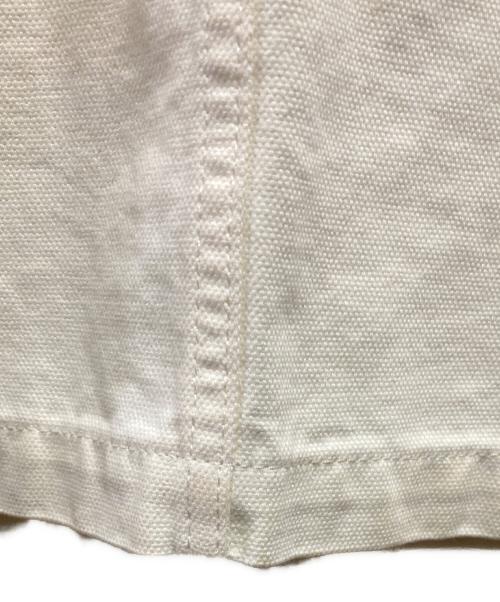 stussy（ステューシー）stussy (ステューシー) Cord Collar Canvas Chore ホワイト サイズ:Ｓの古着・服飾アイテム