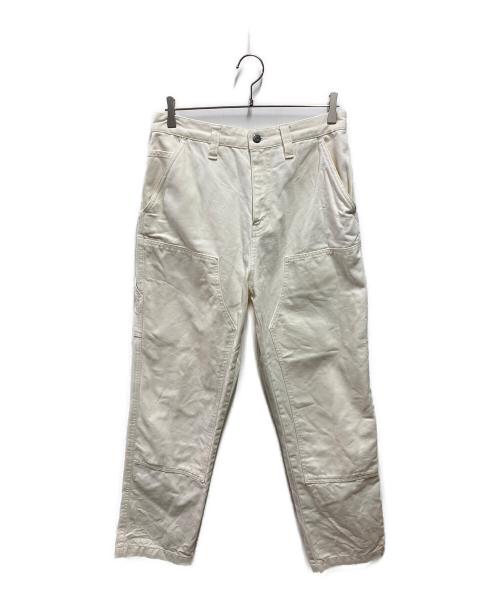 stussy（ステューシー）stussy (ステューシー) Canvas workwear trousers ホワイト サイズ:30の古着・服飾アイテム