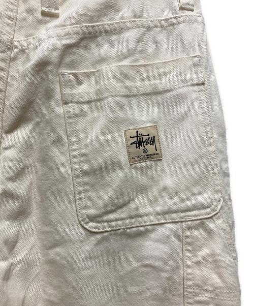 stussy（ステューシー）stussy (ステューシー) Canvas workwear trousers ホワイト サイズ:30の古着・服飾アイテム