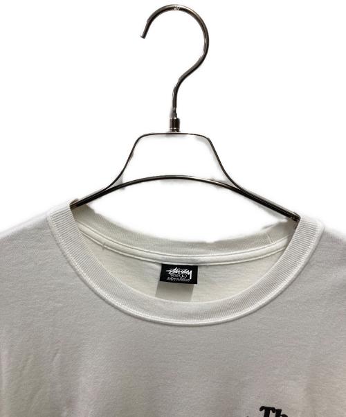 stussy（ステューシー）stussy (ステューシー) Beach boys sound tee ホワイト サイズ:Ｌの古着・服飾アイテム