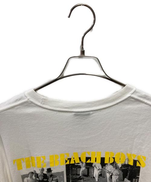stussy（ステューシー）stussy (ステューシー) Beach boys sound tee ホワイト サイズ:Ｌの古着・服飾アイテム