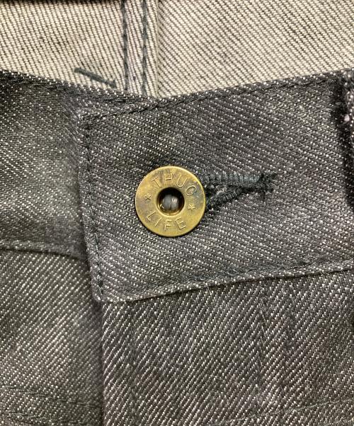 GANGSTERVILLE（ギャングスタービル）GANGSTERVILLE (ギャングスタービル) THUG DENIM インディゴ サイズ:Ｓの古着・服飾アイテム