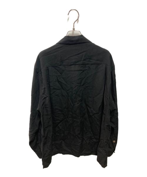 WACKO MARIA（ワコマリア）WACKO MARIA (ワコマリア) 56 TATTOO STUDIO (56 タトゥースタジオ) 50’S SHIRT L/S ブラック サイズ:Mの古着・服飾アイテム
