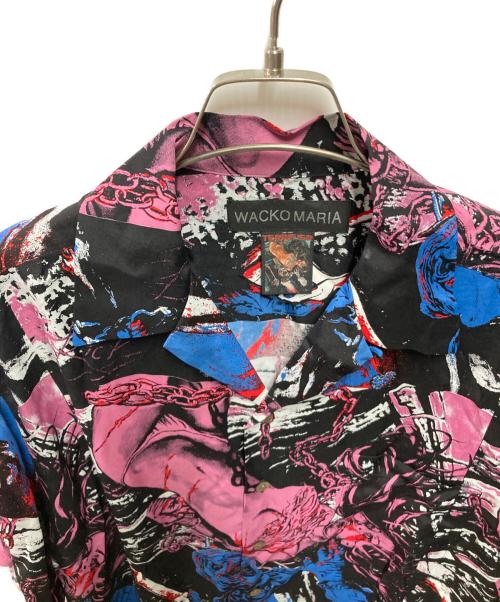 WACKO MARIA（ワコマリア）WACKO MARIA (ワコマリア) TERRIFIER (テリファー) 26SS  Hawaiian Shirt ピンク サイズ:Lの古着・服飾アイテム
