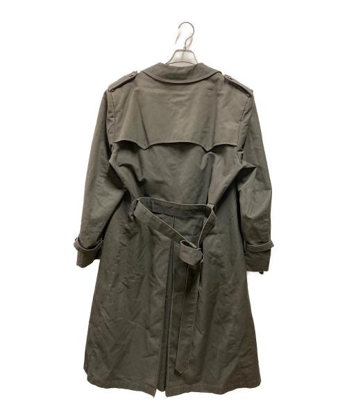Christian Dior MONSIEUR（クリスチャンディオールムッシュ）Christian Dior MONSIEUR (クリスチャンディオールムッシュ) ダブルトレンチコート グレー サイズ:40の古着・服飾アイテム