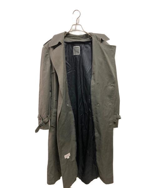 Christian Dior MONSIEUR（クリスチャンディオールムッシュ）Christian Dior MONSIEUR (クリスチャンディオールムッシュ) ダブルトレンチコート グレー サイズ:40の古着・服飾アイテム