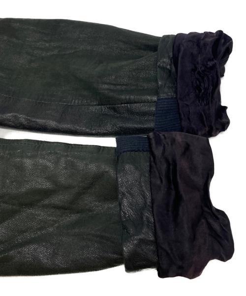 EKAM（エカム）EKAM (エカム) シープスキンレザージャケット ブラック サイズ:Sの古着・服飾アイテム