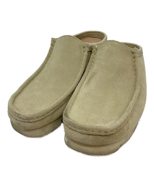 CLARKS ORIGINALS（クラークス オリジナルズ）CLARKS ORIGINALS (クラークス オリジナルズ) Wallabee Slip ベージュ サイズ:26.5の古着・服飾アイテム