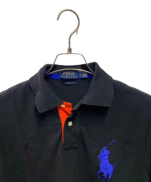 POLO RALPH LAUREN（ポロ・ラルフローレン）POLO RALPH LAUREN (ポロ・ラルフローレン) ビッグポニーポロシャツ ブラック サイズ:Sの古着・服飾アイテム