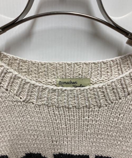 MacMahon Knitting Mills（マクマホン ニッティングミルズ）MacMahon Knitting Mills (マクマホン ニッティングミルズ) ニット アイボリー サイズ:FREEの古着・服飾アイテム