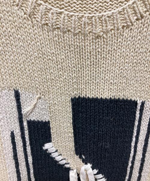 MacMahon Knitting Mills（マクマホン ニッティングミルズ）MacMahon Knitting Mills (マクマホン ニッティングミルズ) ニットベスト ベージュ サイズ:Freeの古着・服飾アイテム