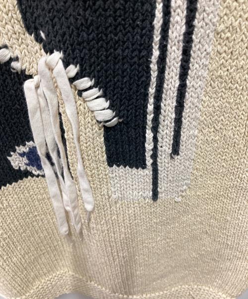 MacMahon Knitting Mills（マクマホン ニッティングミルズ）MacMahon Knitting Mills (マクマホン ニッティングミルズ) ニットベスト ベージュ サイズ:Freeの古着・服飾アイテム