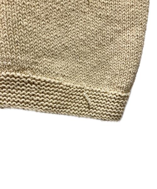 MacMahon Knitting Mills（マクマホン ニッティングミルズ）MacMahon Knitting Mills (マクマホン ニッティングミルズ) ニットベスト ベージュ サイズ:Freeの古着・服飾アイテム