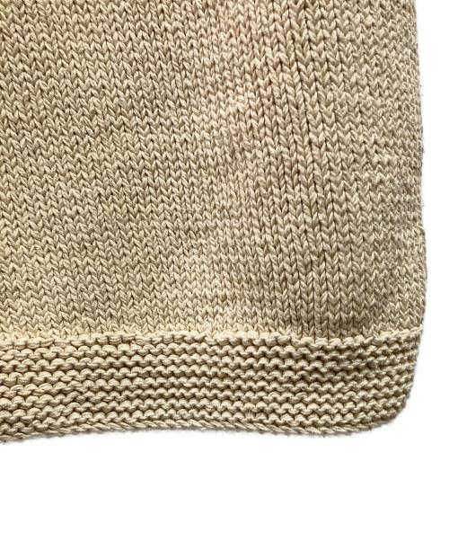 MacMahon Knitting Mills（マクマホン ニッティングミルズ）MacMahon Knitting Mills (マクマホン ニッティングミルズ) ニットベスト ベージュ サイズ:Freeの古着・服飾アイテム