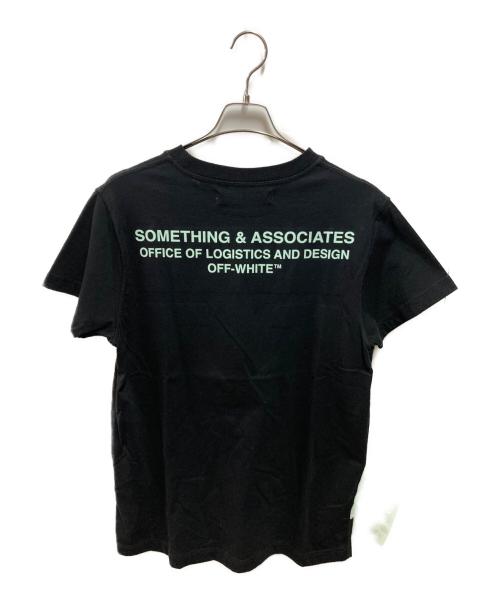 OFFWHITE（オフホワイト）OFFWHITE (オフホワイト) SOMETHING&ASSOCIATES Tシャツ ブラック サイズ:XXSの古着・服飾アイテム