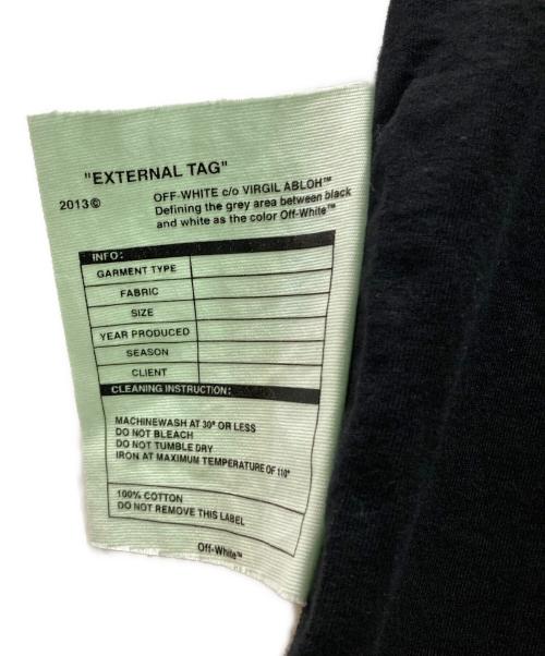 OFFWHITE（オフホワイト）OFFWHITE (オフホワイト) SOMETHING&ASSOCIATES Tシャツ ブラック サイズ:XXSの古着・服飾アイテム