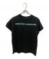 OFFWHITE（オフホワイト）の古着「SOMETHING&ASSOCIATES Tシャツ」｜ブラック
